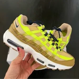 ✔️New✔️ NIKEiD Air Max 95 By You Checkerboard Volt Brown Nike | Shoes | New Nikeid Air Max 95 By You Checkerboard  main image 4